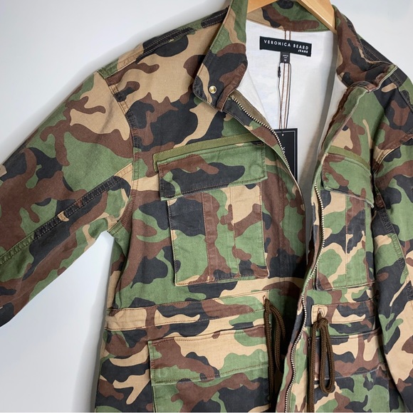 NWT Veronica Beard Sumner Camo Anorak Jacket - Picture 11 of 16